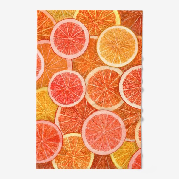 Полотенце «Апельсины»