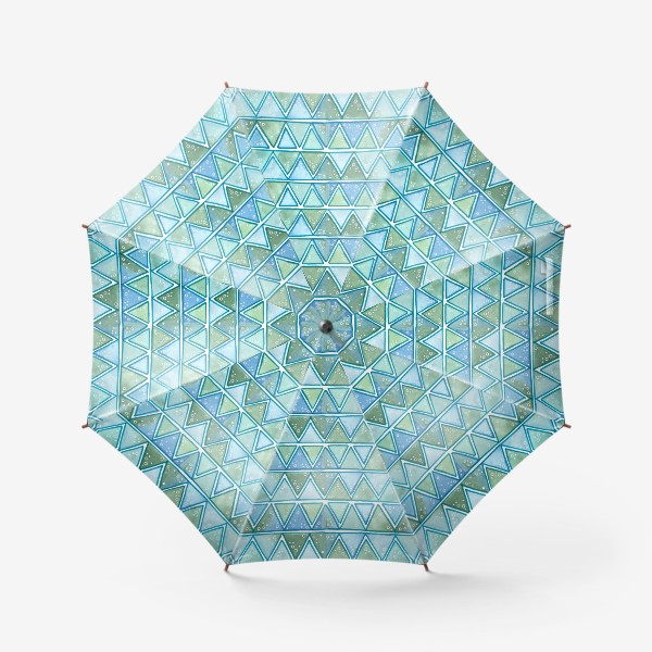 Зонт «морские узоры»