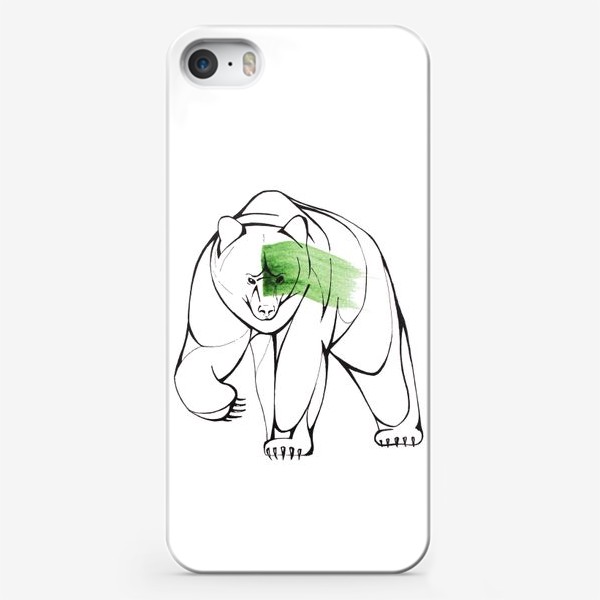 Чехол iPhone «медведь №1»
