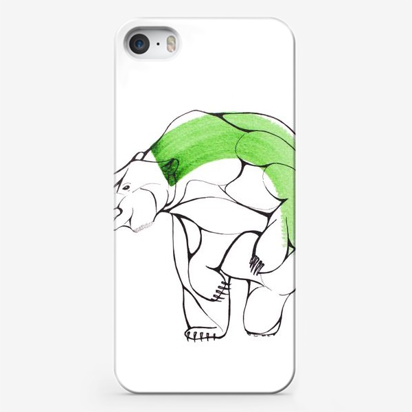 Чехол iPhone «медведь №2»