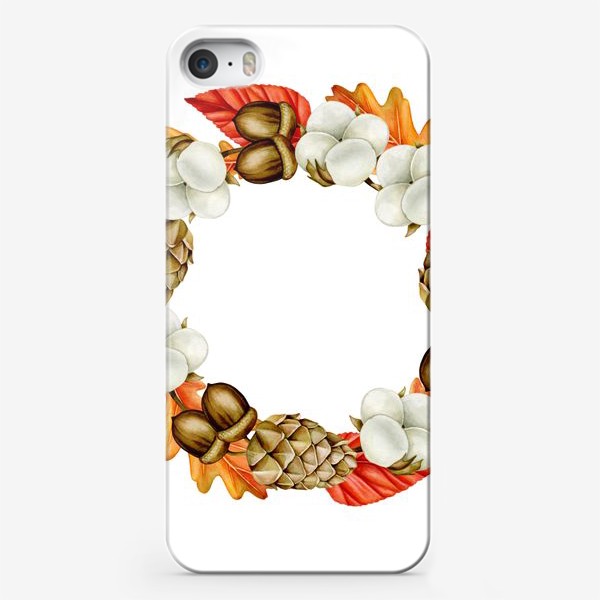 Чехол iPhone «Осенний венок_2»