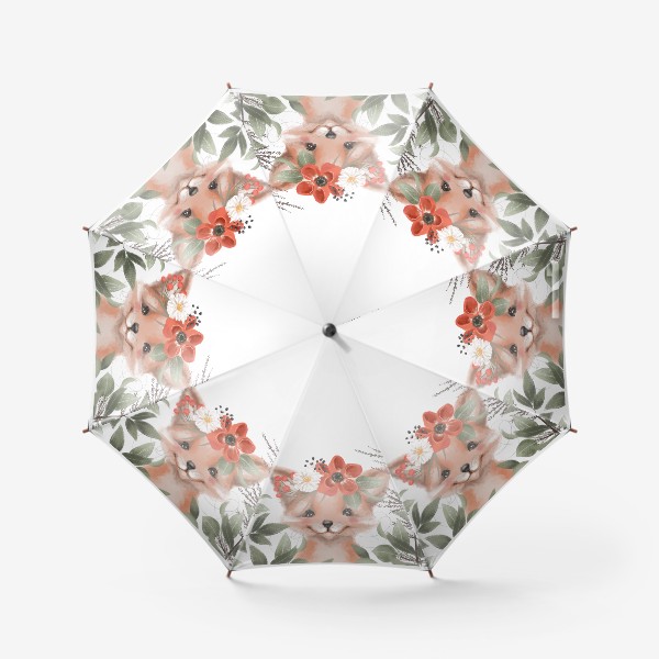 Зонт «Лисенок в траве»