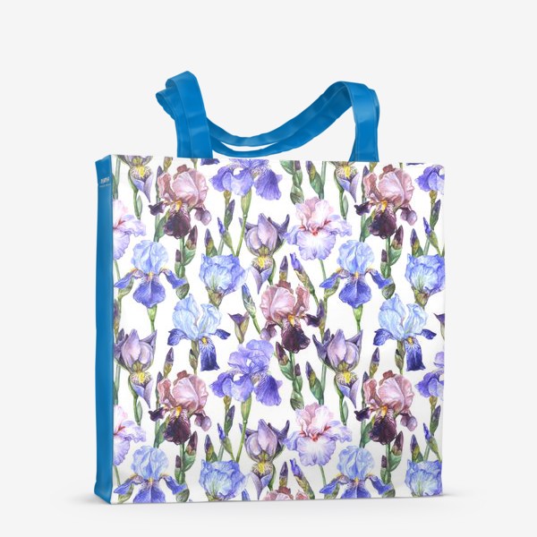 Сумка-шоппер «Iris flowers pattern»