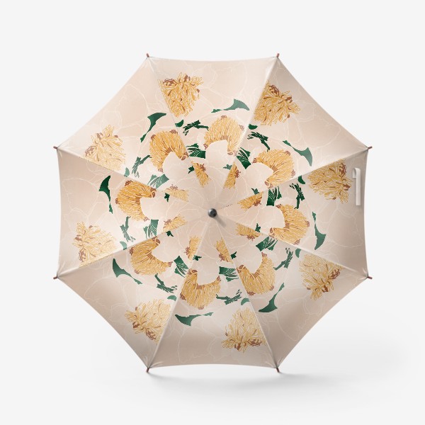 Зонт «Цветы желтые»