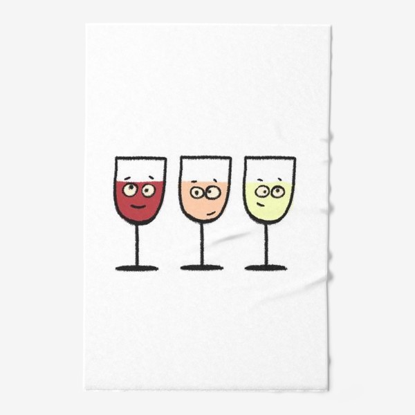 Полотенце «Вино»