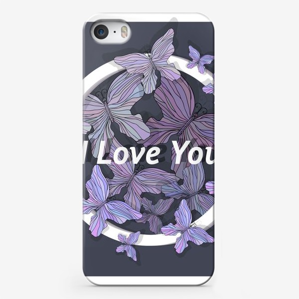 Чехол iPhone «I Love You»
