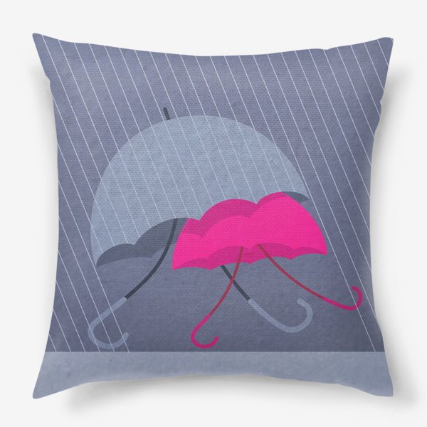 Подушка «Два зонта»