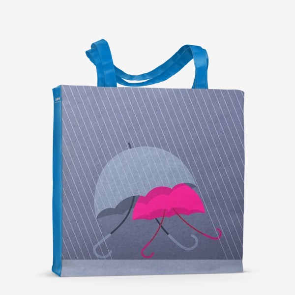 Сумка-шоппер «Два зонта»