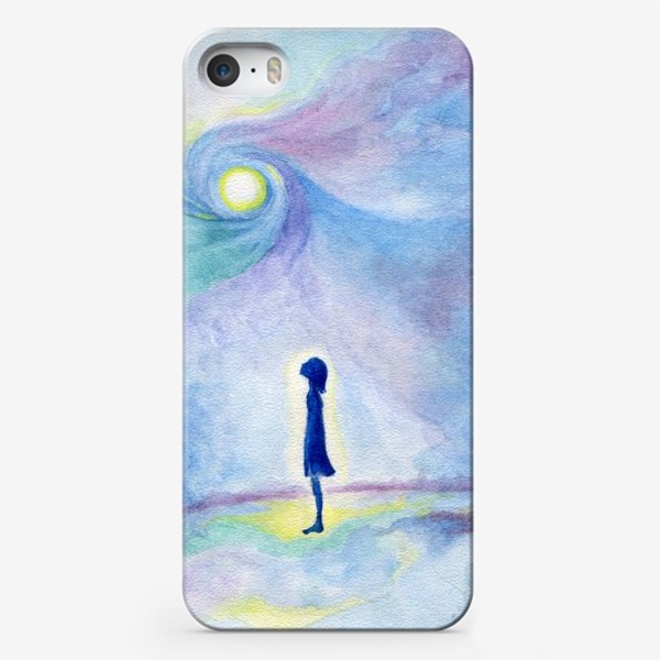 Чехол iPhone «Наедине с Вселенной»