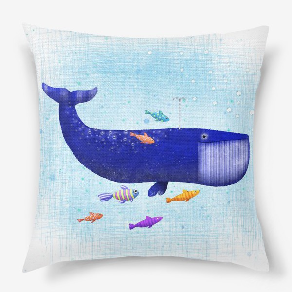 Подушка «жизнь кита»