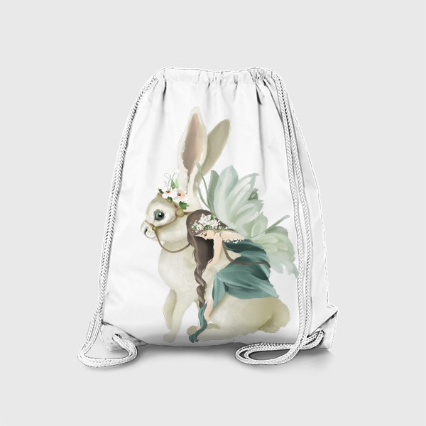Рюкзак «Фея на зайце»