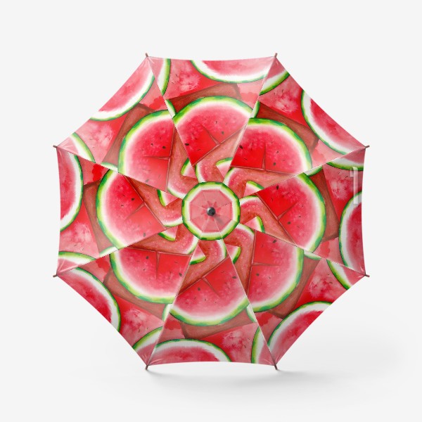 Зонт «Сочные кусочки арбуза»