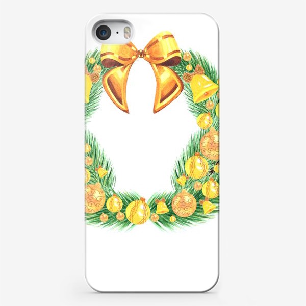 Чехол iPhone «Рождественский венок»