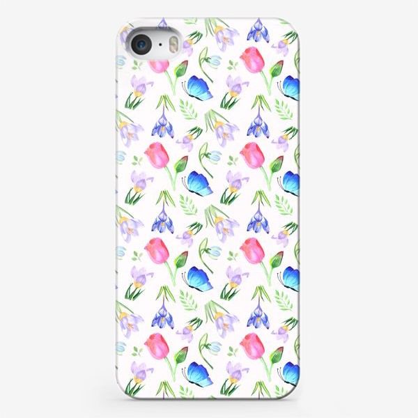 Чехол iPhone «Весенние цветы»