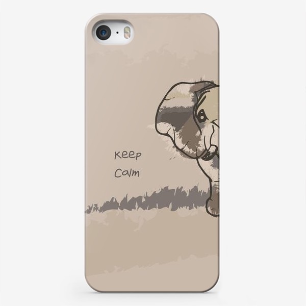 Чехол iPhone «Keep Calm»