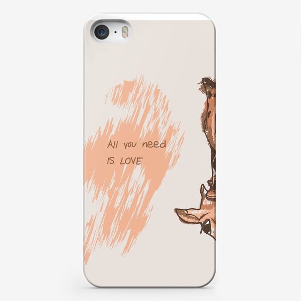 Чехол iPhone «All you need is love:)»