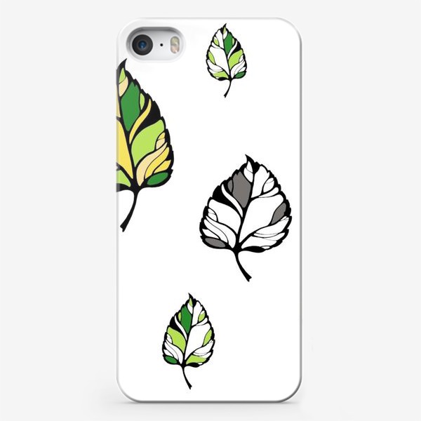 Чехол iPhone «листья»