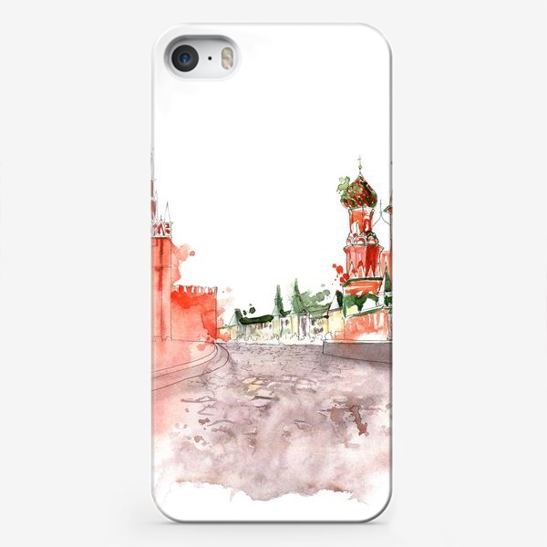 Чехол iPhone «Москва, Васильевский спуск»