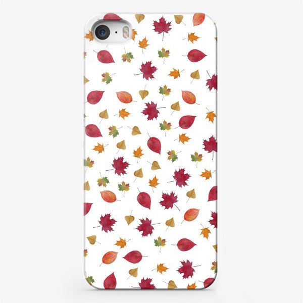 Чехол iPhone «Осенние листья»