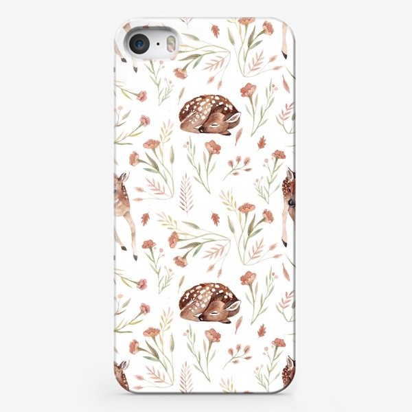 Чехол iPhone «Оленята»