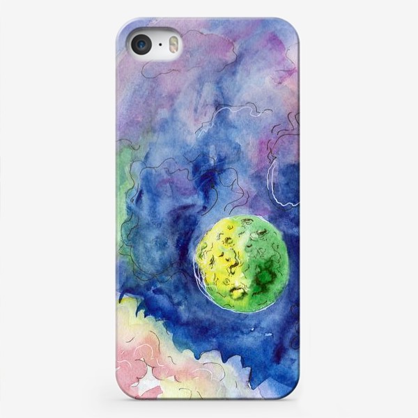 Чехол iPhone «Где-то на просторах Вселенной»