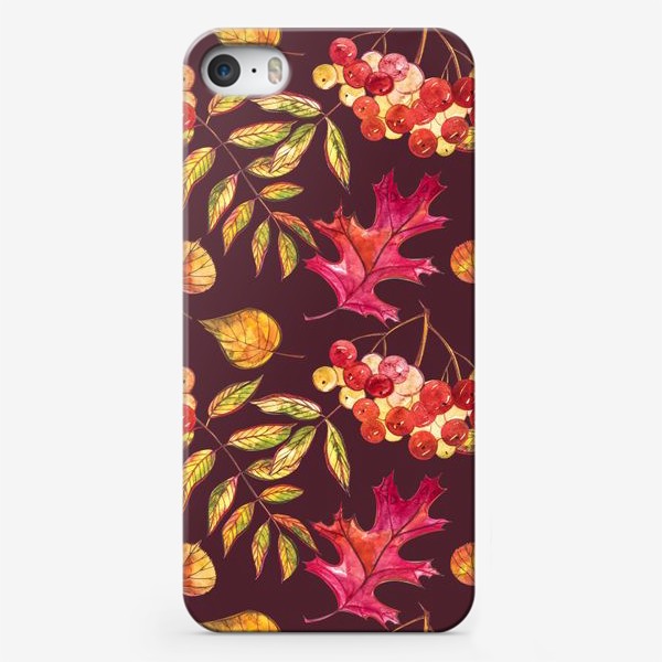 Чехол iPhone «Autumn pattern»