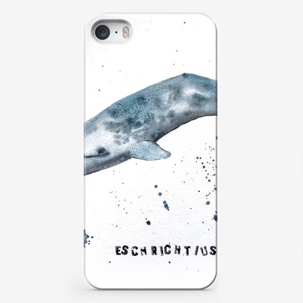 Чехол iPhone «серый кит»