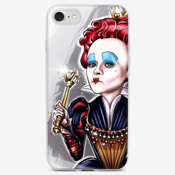 Чехол iPhone «Красная королева»