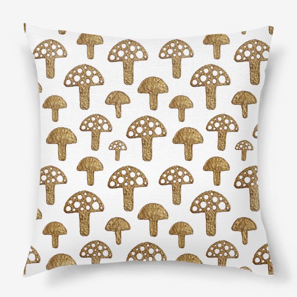 Подушка «Золотые грибы»
