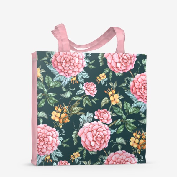 Сумка-шоппер «Floral motifs»