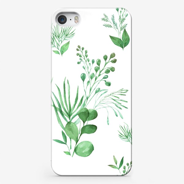 Чехол iPhone «Зеленые травы»
