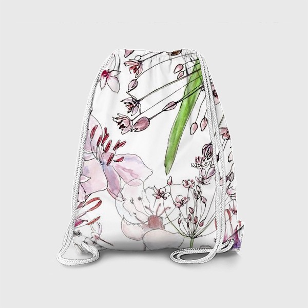 Рюкзак «Цветочный принт»