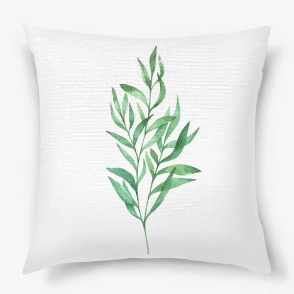 Подушка «Зеленая ветвь »
