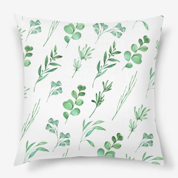 Подушка «Зеленые травы»