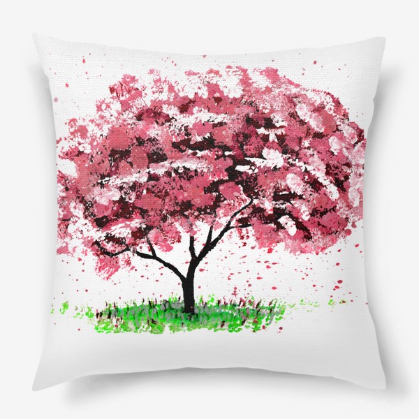 Подушка «Дерево сакуры»