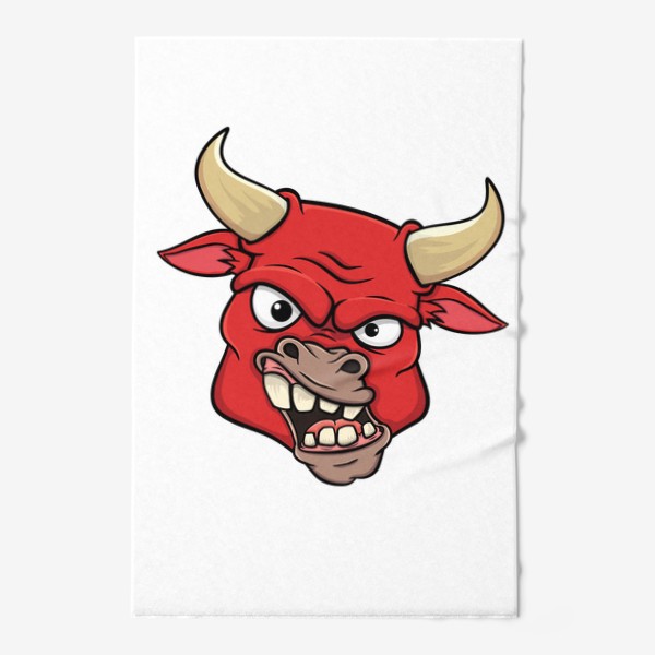 Полотенце «красный бык»