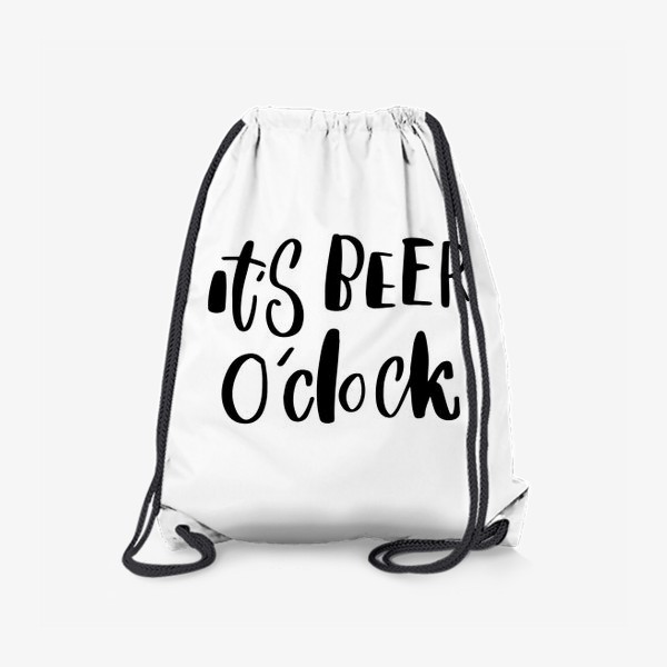 Рюкзак «i'ts beer o'clock. Про пиво»