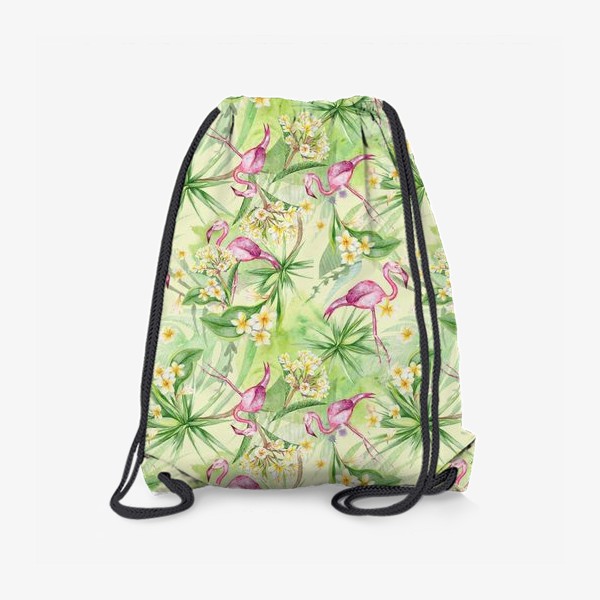 Рюкзак «Тропики с фламинго»