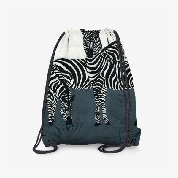 Рюкзак «Семья зебр»
