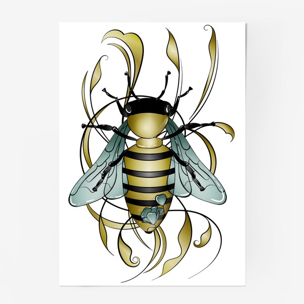 Татуировка пчела: символика, значения и стили