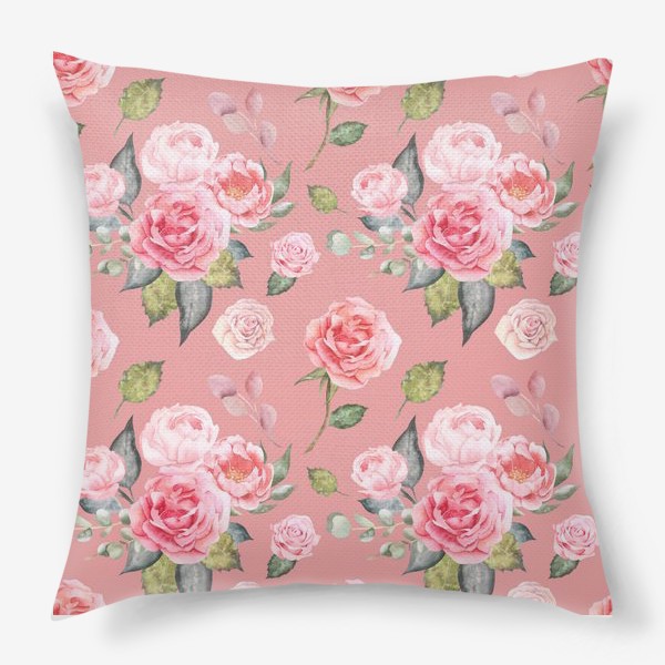 Подушка «Розовый сад Пинк»