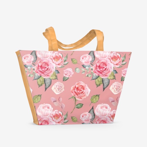 Пляжная сумка &laquo;Розовый сад Пинк&raquo;