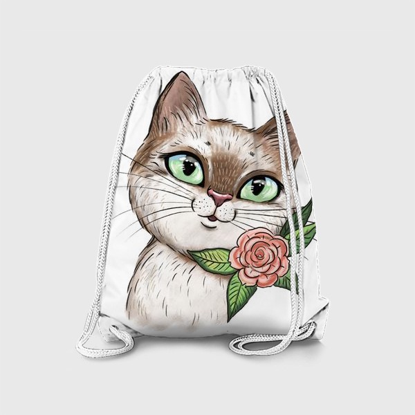 Рюкзак «Зеленоглазая кошка»