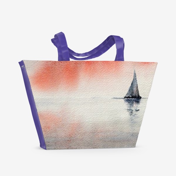 Пляжная сумка «Между небом и водой»