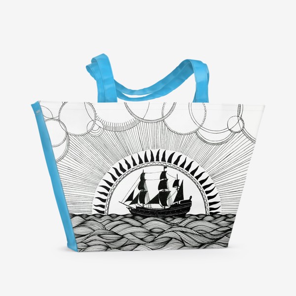 Пляжная сумка «Корабль»