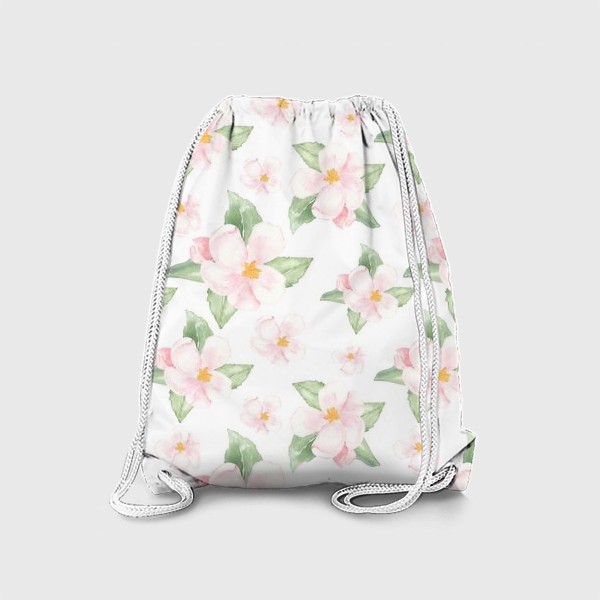 Рюкзак «Яблочный цвет. Цветы яблони. вишни»