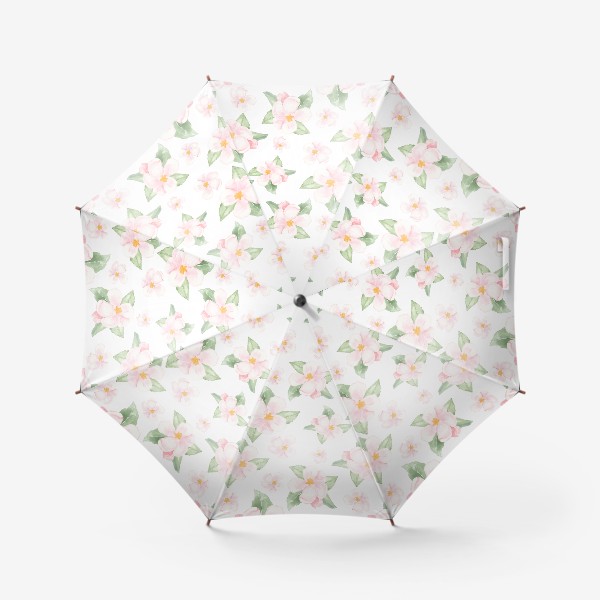 Зонт «Яблочный цвет. Цветы яблони. вишни»