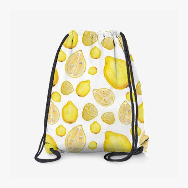 Рюкзак «Лимоны и листья»