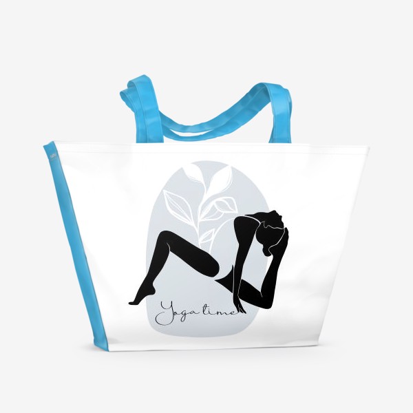 Пляжная сумка «Время для йоги»