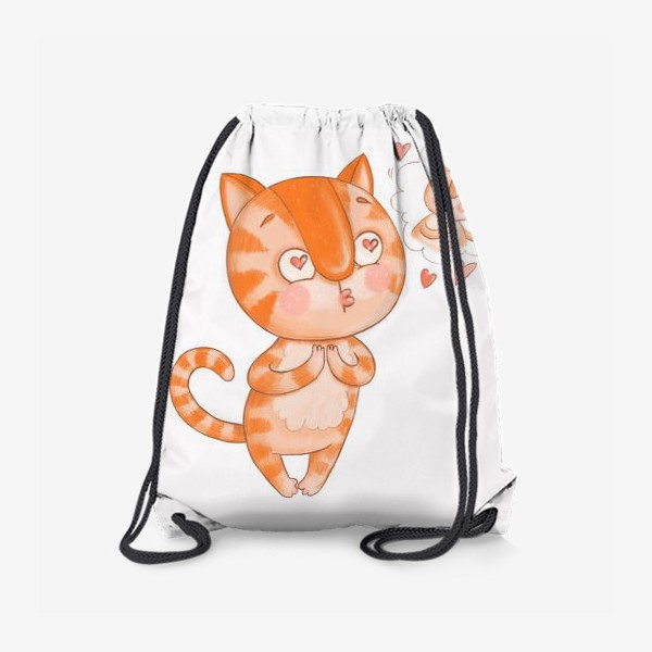 Рюкзак «Котик Кексик влюблен»